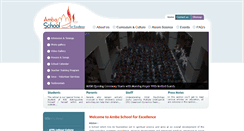 Desktop Screenshot of ambaschool.com